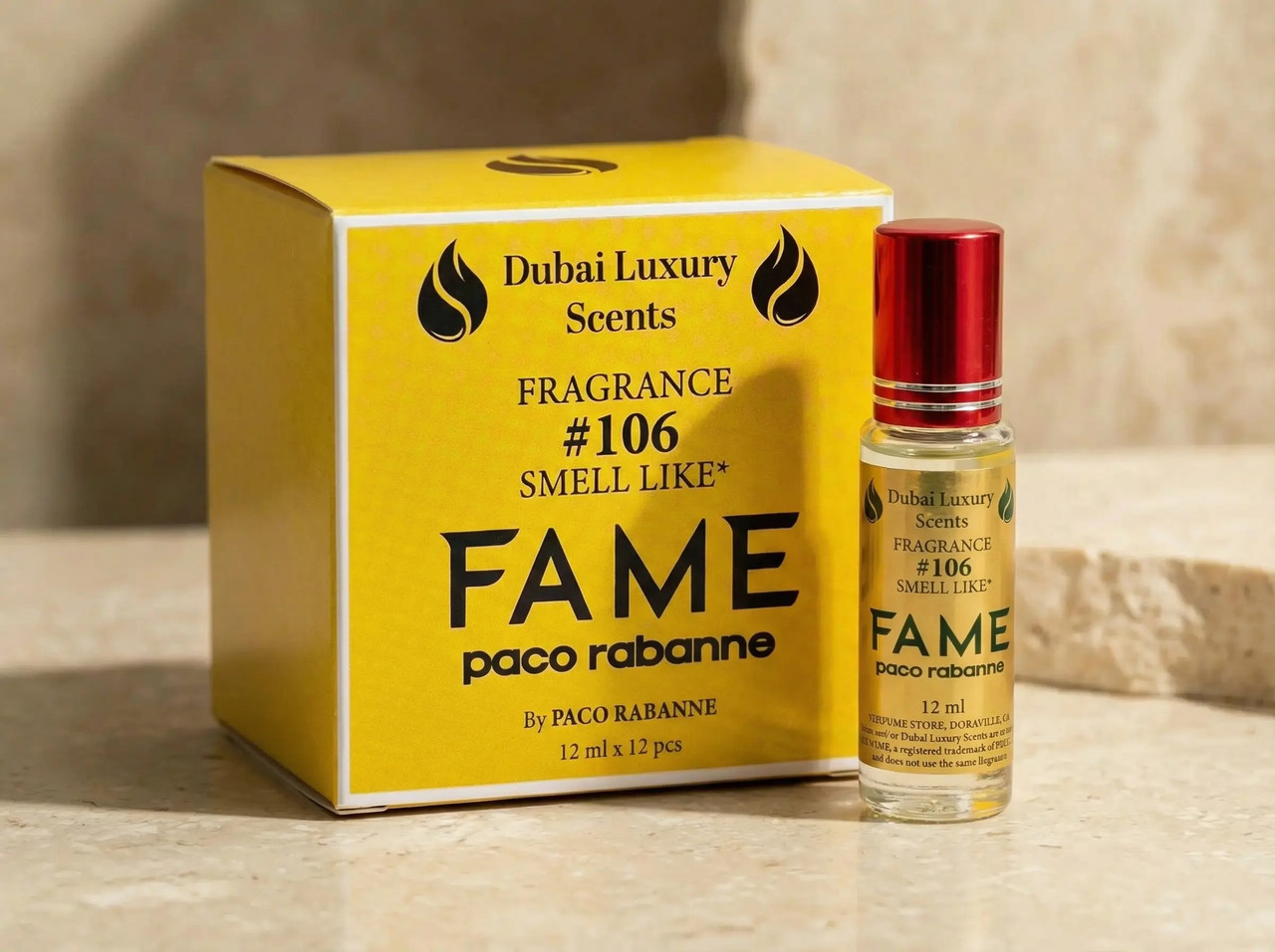 Dubai Luxury  Inspired By Fame Paco Rabanne– Body Oil (12ml)