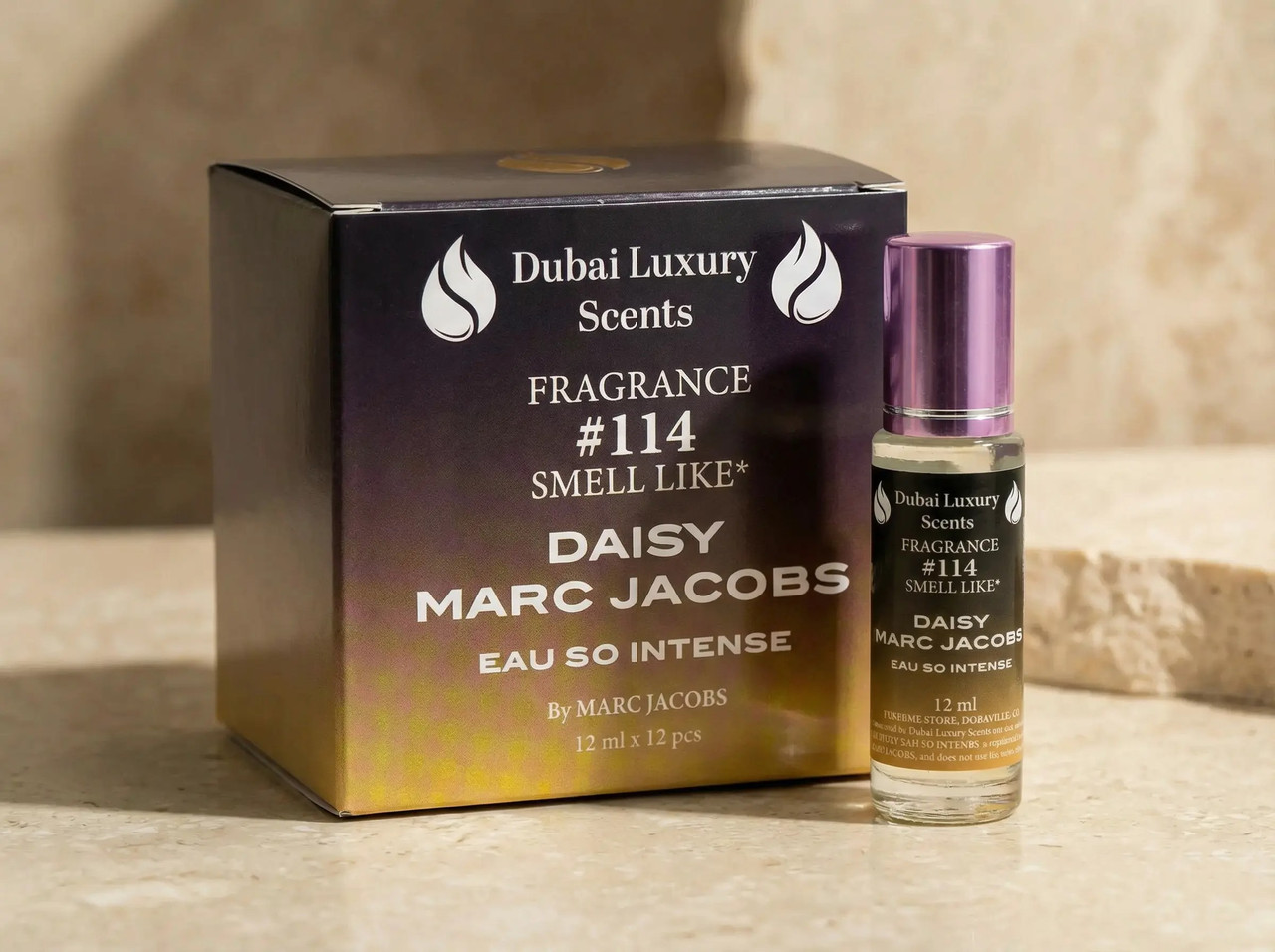 Dubai Luxury – Inspired By Daisy Eau So Intense Marc Jacobs – Body Oil (12ml)