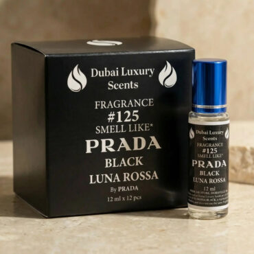 Dubai Luxury – Inspired By Prada Luna Rossa Black – Body Oil (12ml)