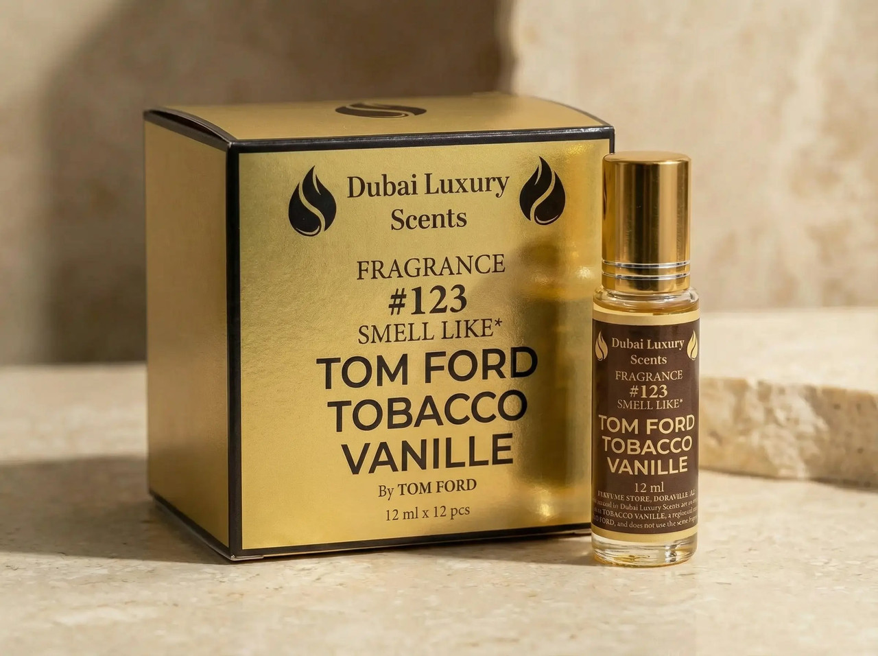 Dubai Luxury – Inspired By Tobacco Vanille Tom Ford – Body Oil (12ml)
