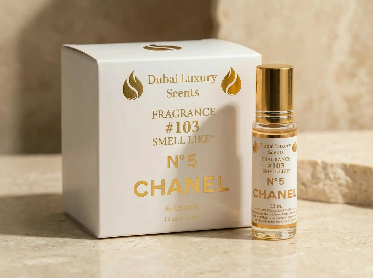 Dubai Luxury – Inspired By Chanel No. 5 – Body Oil (12ml)