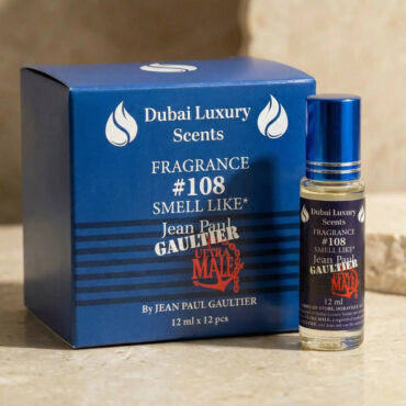 Dubai Luxury – Inspired By Ultra Male JPG – Body Oil (12ml)